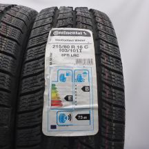 2.  215 60 16C 2x CONTINENTAL 215/60 R16C 103/101T VanContact Winter Winterreifen 2019/20 Ungebraucht  