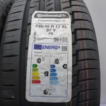 2. 235 45 17 4x CONTINENTAL 235/45 R17 97Y XL PremiumContact6 Sommerreifen 2021 VOLL