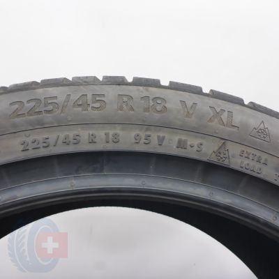 5. 225 45 18 2x CONTINENTAL 225/45 R18 95V XL WinterContact TS 870 P Winterreifen 2022 Ungebraucht     