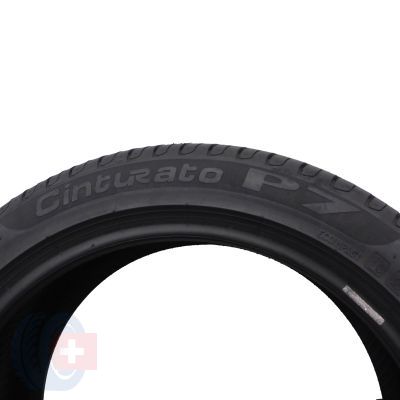 6. 225 45 17 4x PIRELLI 225/45 R17 91V Cinturato P7 Sommerreifen 6-7mm 2018