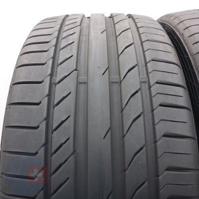 2. 255 40 20 2x CONTINENTAL 255/40 R20 101V XL ContiSportContact 5 SUV Seal Sommerreifen 2020 7mm