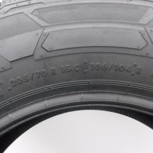 6. 205 70 15C 2x CONTINENTAL205/70 R15C 106/104R VanContact Winter Winterreifen 2022 VOLL WIE NEU