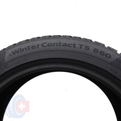 6. 225 45 17 2x CONTINENTAL 225/45 R17 91H WinterContact TS860 Winterreifen 2016, 2020 7,2mm