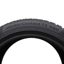 6. 225 45 17 2x CONTINENTAL 225/45 R17 91H WinterContact TS860 Winterreifen 2016, 2020 7,2mm