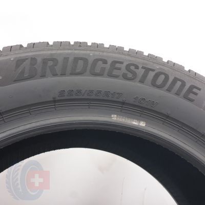 6. 225 55 17 4x BRIDGESTONE 225/55 R17 101V XL Blizzak 6 Winterreifen 2025 7,8-7,2mm  