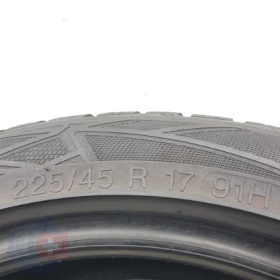 6. 225 45 17 2x VREDESTEIN 225/45 R17 91H Wintrac Pro Winterreifen 2022 6,2-6,5mm 