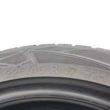 6. 225 45 17 2x VREDESTEIN 225/45 R17 91H Wintrac Pro Winterreifen 2022 6,2-6,5mm 
