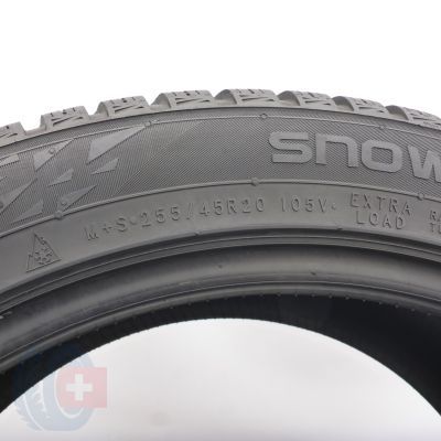 7.  255 45 20 4x NOKIAN  255/45 R20 105V XL Snowproof 2 SUV Winterreifen 2023 7,8-7,2mm