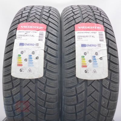 225 65 17 2x VREDESTEIN 225/65 R17 106H XL Wintrac PRO Winterreifen 2023 VOLL WIE NEU 