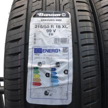 2. 215 55 18 2x BARUM 215/55 R18 99V XL Bravuris 5HM Sommerreifen 2022 WIE NEU VOLL
