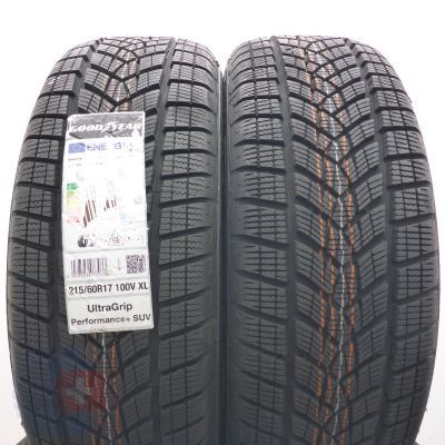 4. 215 60 17 4x GOODYEAR 215/60 R17 100V XL UltraGrip Performance+ Suv Winterreifen 2024/25 Ungebraucht  