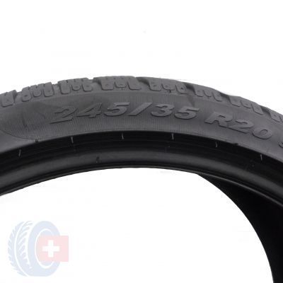 8. 4 x PIRELLI 245/35 R20 91V  Sottozero Winter 240 Serie II N0 Winterreifen DOT18 6-6.5mm