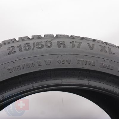 5.  215 50 17 1x CONTINENTAL 215/50 R17 95V XL WinterContact TS 850 P Winterreifen 2020  Ungebraucht  
