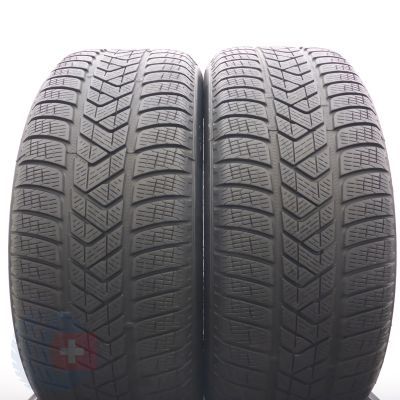 255 50 19 2x PIRELLI 255/50 R19 107V Scorpion Winter RFT BMW Winterreifen 2024 6,2-6,8mm