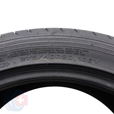 4. 275 40 20 2x GOODYEAR 275/40 R20 106Y XL Eagle F1 Asymmetric 3 Sommerreifen 2021 5-5,8mm