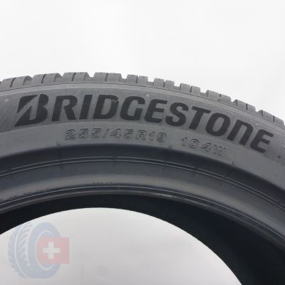 5. 255 45 19 4x BRIDGESTONE 255/45 R19 104W XL Blizzak 6 Winterreifen 2024 7,8-7,5mm