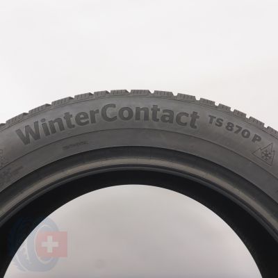 7. 235 55 19 2x CONTINENTAL 235/55 R19 105H XL WinterContact TS870P Winterreifen 2022 7,5-8mm