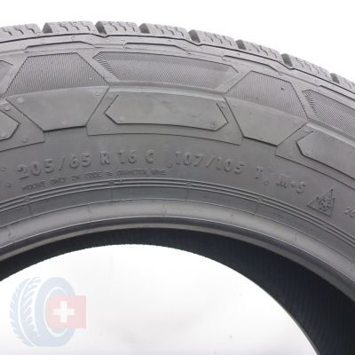 4. 205 65 16C 2x CONTINENTAL 205/65 R16C 107/105T VanContact Winter Winterreifen 2019 8-9mm
