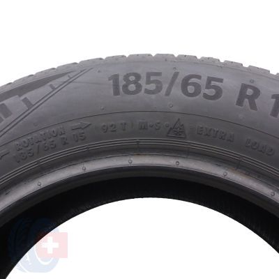 5. 185 65 15 2x CONTINENTAL 185/65 R15 92T XL AllSeasonContact Ganzjahresreifen 7mm 2023