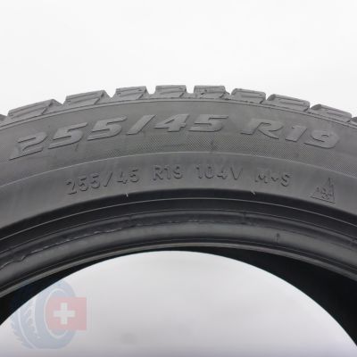 5. 255 45 19 2x PIRELLI 255/45 R19 104V XL M0 Sottozero 3 Winterreifen 2021, 2022 6,5-6,8mm
