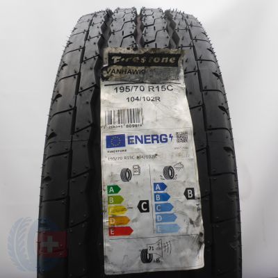 195 70 15C 1x FIRESTONE 195/70 R15C 104/102R Vanhawk Sommerreifen 2021