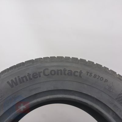 6. 215 70 16 2x CONTINENTAL 215/70 R16 100T WinterContact TS 870 P Winterreifen 2022 VOLL