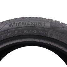 6. 205 55 17 4x UNIROYAL 205/55 R17 95V XL WinterExpert 2022 Winterreifen 7,2-8mm Wie Neu