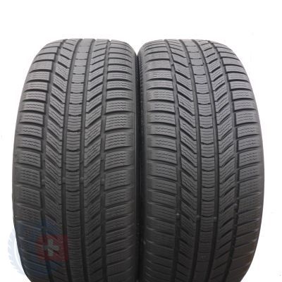 2 x CONTINENTAL 225/45 R18 95V XL WinterContact Ts870P Winterreifen 2021, 2022 WIE NEU 6,8-7,2mm