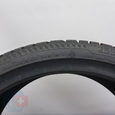 6. 255 30 19 2x CONTINENTAL 255/30 R19 91W XL WinterContact TS870P Winterreifen 2022 WIE NEU VOLL