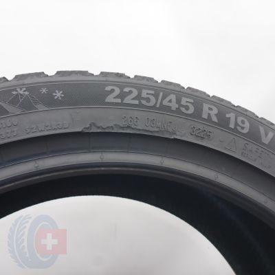 9. 225 45 19 4x SEMPERIT 225/45 R19 96V XL Speed-Grip 5 Winterreifen 2025 8,5-7,8mm 