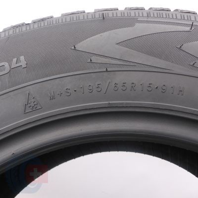 5. 195 65 15 2x NOKIAN 195/65 R15 91H WR D4 Winterreifen 2018 VOLL WIE NEU 