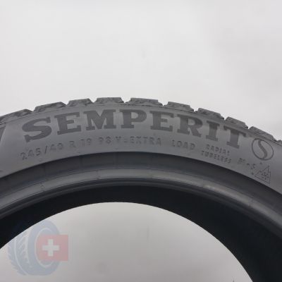 6. 245 40 19 4x SEMPERIT 245/40 R19 98V XL Speed-Grip 5 Winterreifen 2025 8-7,2mm