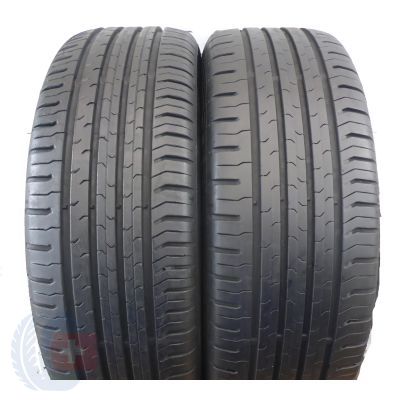 3. 4 x CONTINENTAL 195/55 R16 87H ContiEco 5 Sommerreifen 2016  6.2-7mm