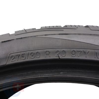 5. 275 30 20 2x VREDESTEIN 275/30 R20 97Y XL Wintrac Xtreme S Zima 2017 6,3-7mm