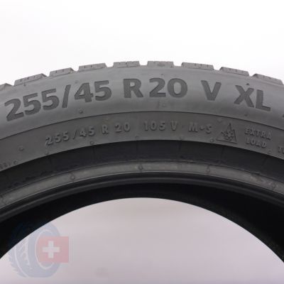 5.  255 45 20 2x CONTINENTAL 255/45 R20 105V XL WinterContact TS 870 P Winterreifen 2023  6,2mm