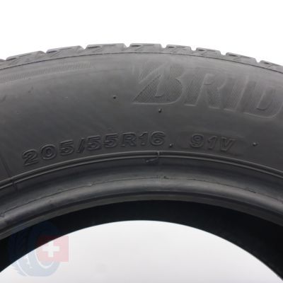 4. 205/55 R16 2x BRIDGESTONE 91V Turanza T005 Sommerreifen 2020 6-6,2mm