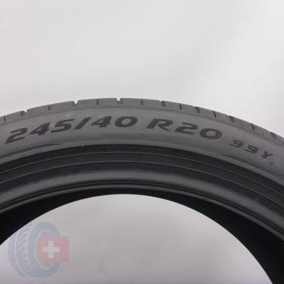 5. 245 40 20 2x PIRELLI 245/40 R20 99Y XL P Zero M0 BMW Sommerreifen 2023 5mm
