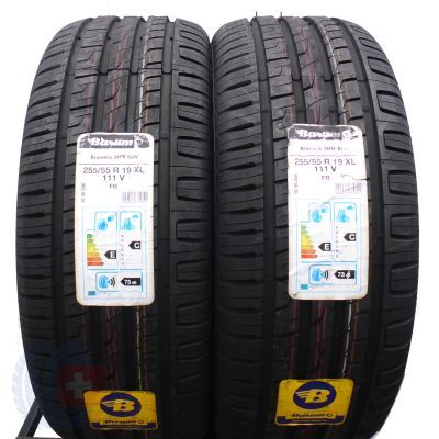 3. 255 55 19 4x BARUM 255/55 R19 111V Bravuris 3HM SUV Sommerreifen 2019 WIE NEU VOLL