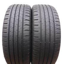 2 x CONTINENTAL 195/55 R15 85V ContiEcoContact 5 Sommerreifen  2017/18 6-6.7mm