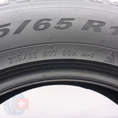 5. 215 65 17 2x PIRELLI 215/65 R17 99H Scorpion Winter Seal Winterreifen 2016 6,5mm