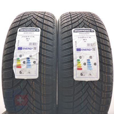 5. 215 55 17 4x SEMPERIT 215/55 R17 98V XL Speed-Grip 5 Winterreifen 2025 VOLL WIE NEU 