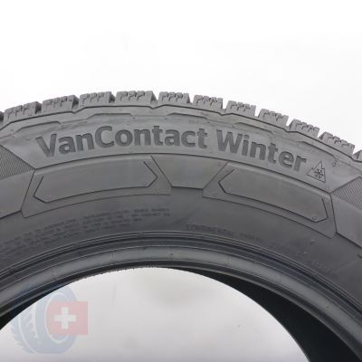 6. 215 65 16C 4x CONTINENTAL 215/65 R16C 109/107R VanContact Winter Winterreifen 2020/23/24/25 10,2-8,2mm