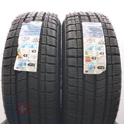  215 60 16C 2x BFGOODRICH 215/60 R16C103/101T Activan Winter Winterreifen 2020 Ungebraucht  