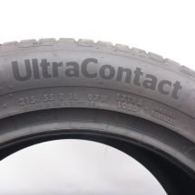 6. 215 55 16 4x CONTINENTAL 215/55 R16 97W XL UltrContact Sommerreifen 2023 VOLL WIE NEU 
