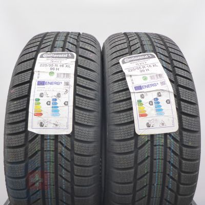 3. 225 55 16 4x CONTINENTAL 225/55 R16  99H XL WinterContact TS 870 P Winterreifen 2022/24 VOLL  3. 225 55 16 4x CONTINENTAL 225/55 R16  99H XL WinterContact TS 870 P Winterreifen 2022/24 VOLL