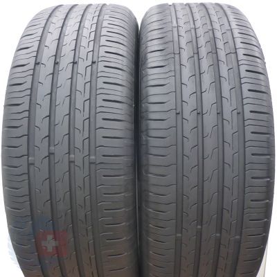 2 x CONTINENTAL 225/60 R18 104V XL EcoContact 6 Sommerreifen  2022 5.8-6mm