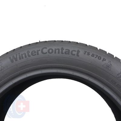 6. 1 x CONTINENTAL 205/55 R17 91H WinterContact TS 870P Winterreifen 2022 WIE NEU 7,5mm