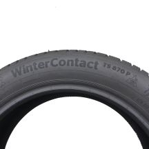 6. 1 x CONTINENTAL 205/55 R17 91H WinterContact TS 870P Winterreifen 2022 WIE NEU 7,5mm