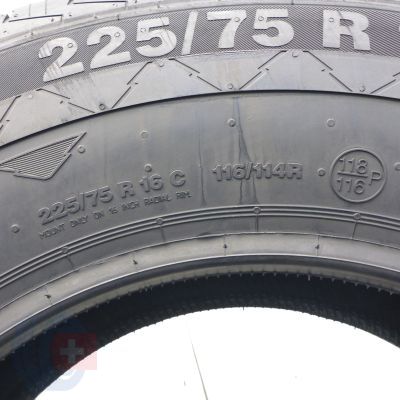 5. 225 75 16C 2x CONTINENTAL 225/75 R16C  116/114R VancoWinter 2 Winterreifen 2020 VOLL WIE NEU 