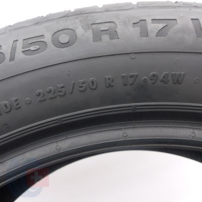 4. 225 50 17 2x CONTINENTAL 225/50 R17 94W ContiSportContact 5 MO Sommerreifen 2019 7,2mm